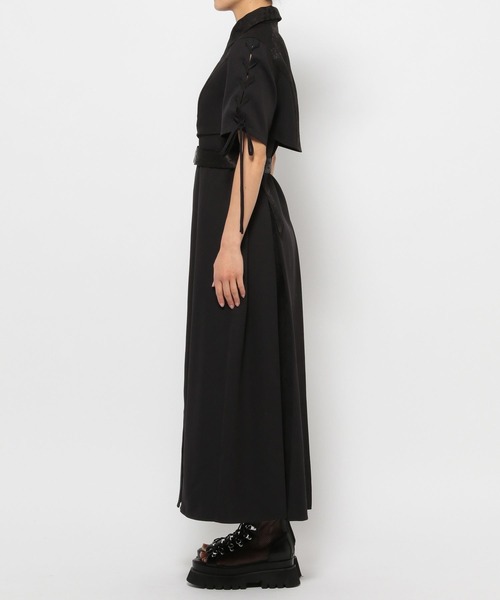 HARE（ハレ）の「ジャガードレースアップワンピース(HARE)（ワンピース