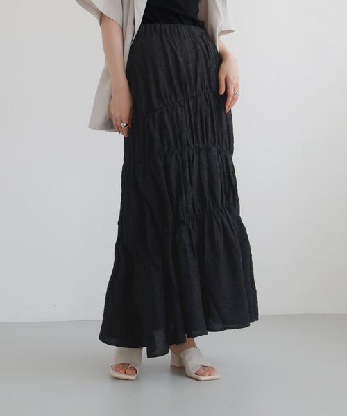 LIAN（リアン）の「ランダムギャザースカート（スカート）」 - WEAR