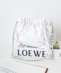 1004ST（イチマルマルヨンエスティー）の「韓国風 ショルダー リボン バッグ 鞄（ショルダーバッグ）」