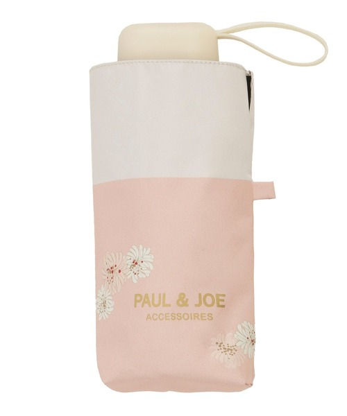 PAUL&JOE(ポールアンドジョー)の「【WEB限定】遮光100% 晴雨兼用 折りたたみ日傘 コンパクト "バイカラー"(折りたたみ傘・レディース・ミント/ベージュ/オレンジ系その他2/ラベンダー/ライトブルー・FREE)」の13枚目の写真