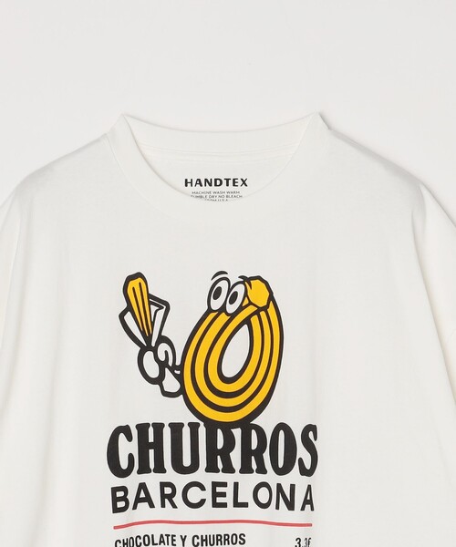 HANDTEX(ハンドテックス)の「【SHIPS any別注】HANDTEX: NOT AMERICAN FOOD? ロゴ プリント Tシャツ◇(Tシャツ/カットソー・メンズ・ホワイト/ライトホワイト/ホワイト系その他・MEDIUM/LARGE)」の19枚目の写真