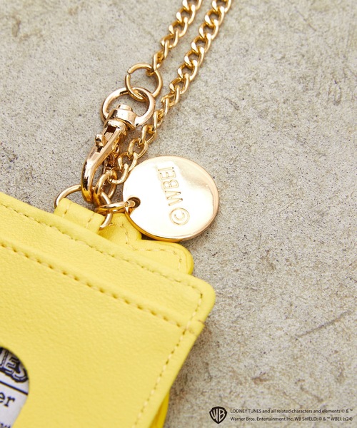 braccialini Tweety トゥイーティー 未使用 ストラップ 箱 Braccialini Looney Tunes designer Tweety Bird shaped yellow