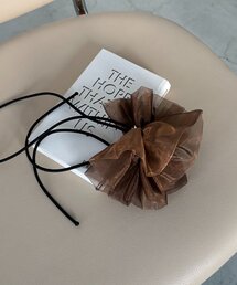 レディースのシュシュ（ブラウン/茶色系）ファッション通販 - ZOZOTOWN