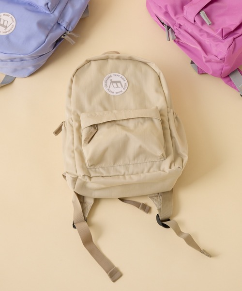 CIAOPANIC TYPY（チャオパニックティピー）の「【追加販売決定！】【WEB限定】【KIDS】 【minepack】9L ﾊﾞｯｸﾊﾟｯｸS（バックパック/リュック・キッズ・ピンク/ブラック/ベージュ/パープル/ネイビー/ブルー・SMALL）」の2枚目の写真