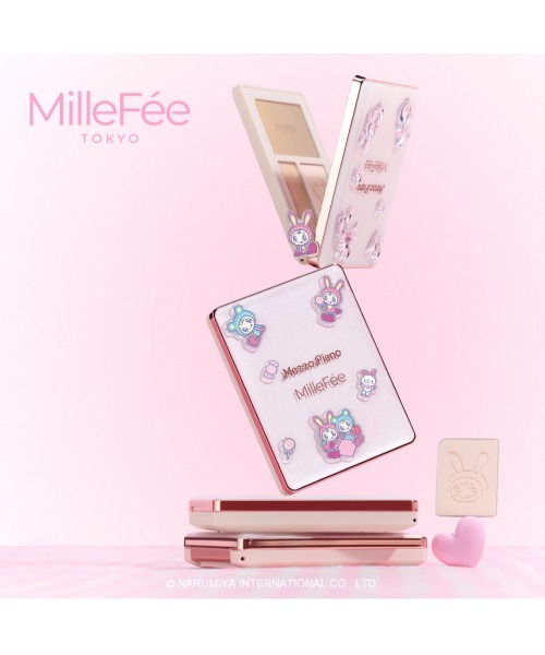 MilleFee（ミルフィー）の「チート顔コントゥアパレット（ハイライト/シェーディング・レディース・01 いつわりウォーム/02 したたかクール/03 ふっくらピンク/04 しのばせベージュ/N04 しのばせベージュ/N03 ふっくらピンク・FREE）」の20枚目の写真