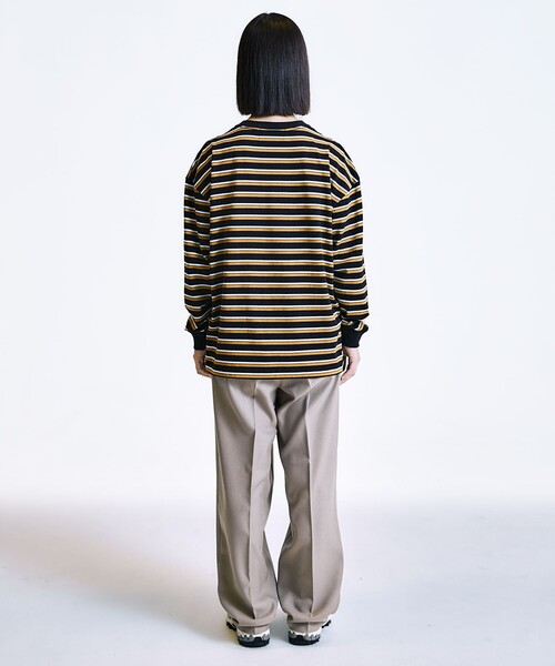 City Ambient Products（シティアンビエントプロダクツ）の「City Ambient Products: 2プリーツ ワイド テーパード スラックス（スラックス・メンズ・ナチュラル/その他/カーキ/ブラック・LARGE/MEDIUM/SMALL）」の14枚目の写真