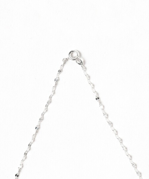 Ray BEAMS（レイビームス）の「シルバー ペタルチェーン ネックレス（ネックレス・レディース・シルバー・ONE SIZE）」の4枚目の写真