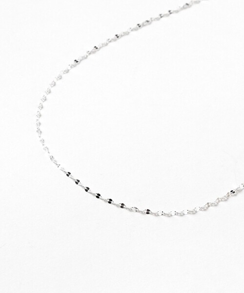 Ray BEAMS（レイビームス）の「シルバー ペタルチェーン ネックレス（ネックレス・レディース・シルバー・ONE SIZE）」の3枚目の写真