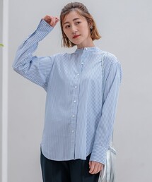 23区｜ニジュウサンク（レディース）のシャツ/ブラウス（ブルー