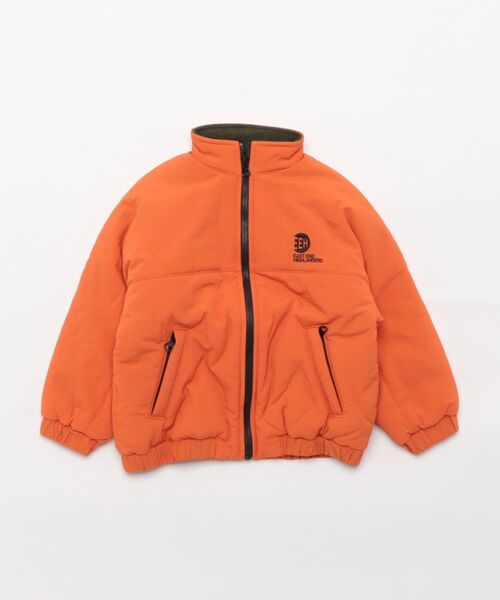 EAST END HIGHLANDERS(イーストエンドハイランダーズ)の「East End Highlanders / ナイロンブルゾン<100-120cm>(ブルゾン・キッズ・オレンジ/パープル・120/110/100)」の2枚目の写真