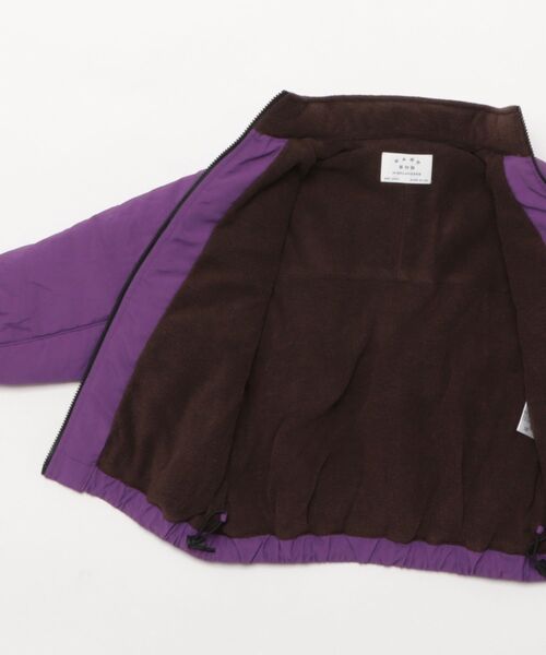 EAST END HIGHLANDERS(イーストエンドハイランダーズ)の「East End Highlanders / ナイロンブルゾン<100-120cm>(ブルゾン・キッズ・オレンジ/パープル・120/110/100)」の3枚目の写真