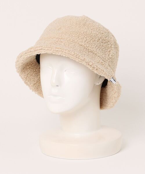 FILA（フィラ）の「FILA/フィラ　FLW BOA HAT（ハット・レディース・ベージュ/ホワイト/ブラック・ONE SIZE）」の7枚目の写真