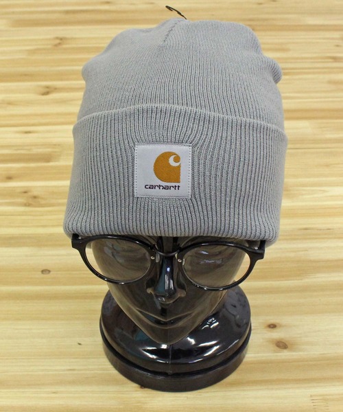 Carhartt WIP（カーハートダブリューアイピー）の「WIP アクリル ワッチ ハット ビーニー ニットキャップ Acrylic Watch Hat（ニットキャップ/ビーニー・メンズ・ブラウン/グレー/ブラック・ONE SIZE）」の10枚目の写真
