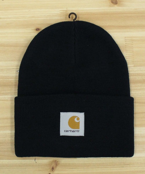 Carhartt WIP（カーハートダブリューアイピー）の「WIP アクリル ワッチ ハット ビーニー ニットキャップ Acrylic Watch Hat（ニットキャップ/ビーニー・メンズ・ブラウン/グレー/ブラック・ONE SIZE）」の6枚目の写真