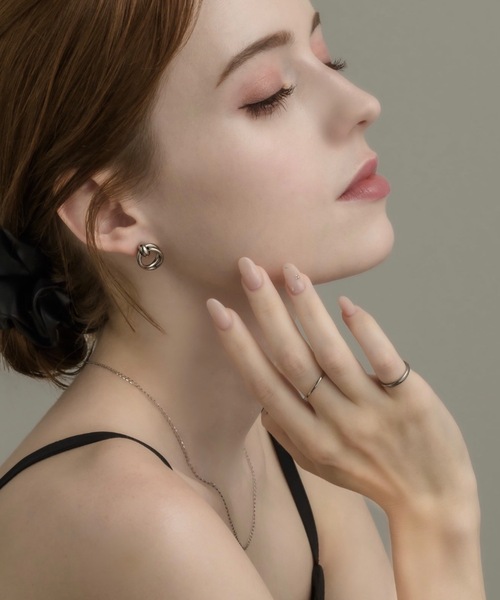 【美品】accessories mau　ピアス　最終値下げ 最終値下げ accessories Mau ハーキマーピアスの通販 by ririko