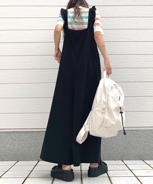 Q（キュー）の「マルチボーダーニット（ニット/セーター・レディース・ピンク系その他/マルチ・MEDIUM）」の12枚目の写真