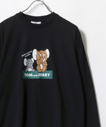 Tom and Jerry/トムとジェリー タフィー イラストプリント ロンT 長袖 レディース メンズ