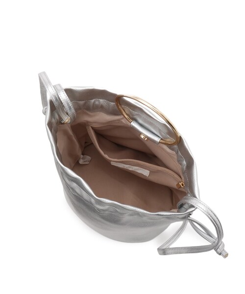 grove（グローブ）の「◆【雑誌掲載】リングドロストショルダー（ショルダーバッグ・レディース・シルバー/ブラック/ブラック系1・00）」の20枚目の写真