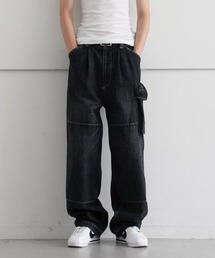 who what SELVEDGE DENIM CARGO PANTS