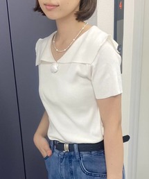 フレンチカラーroseトップス