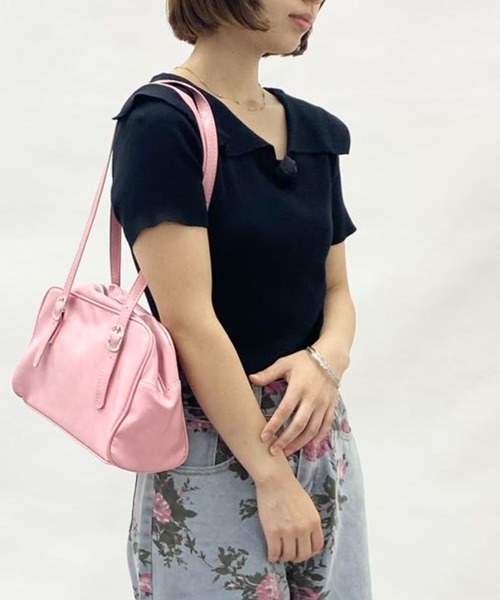 mebole(メボレ)の「フレンチカラーroseトップス(Tシャツ/カットソー・レディース・グレー/ホワイト/ブラック・FREE)」の21枚目の写真