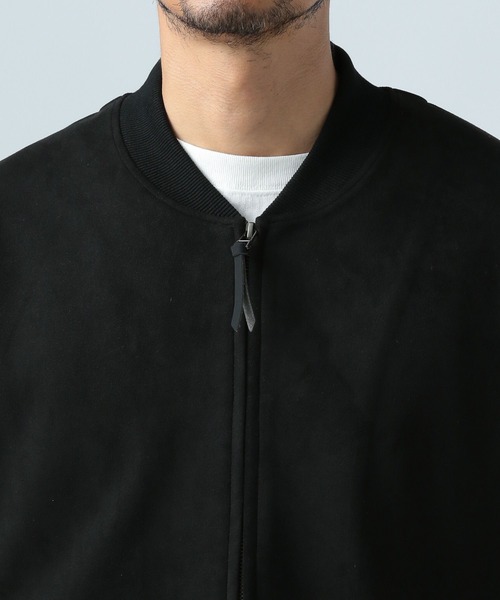 BAYFLOW（ベイフロー）の「[着心地アップグレード]クラフトスエードブルゾン（ブルゾン・メンズ・ブラウン/グレー/ブラック・LARGE/MEDIUM/SMALL）」の17枚目の写真