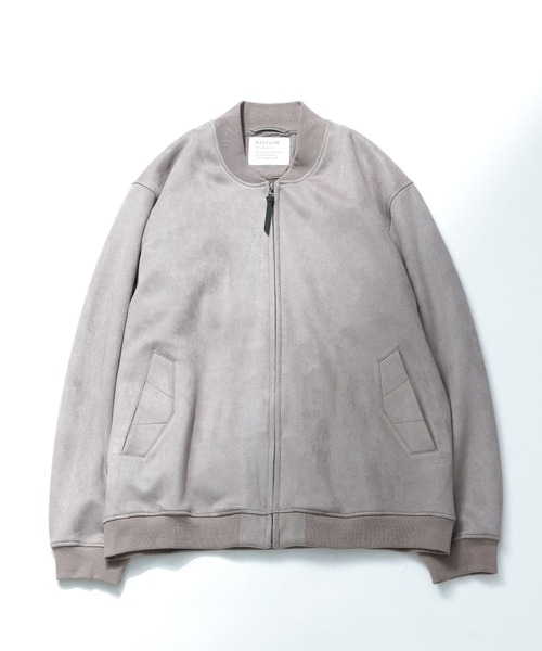 BAYFLOW（ベイフロー）の「[着心地アップグレード]クラフトスエードブルゾン（ブルゾン・メンズ・ブラウン/グレー/ブラック・LARGE/MEDIUM/SMALL）」の22枚目の写真