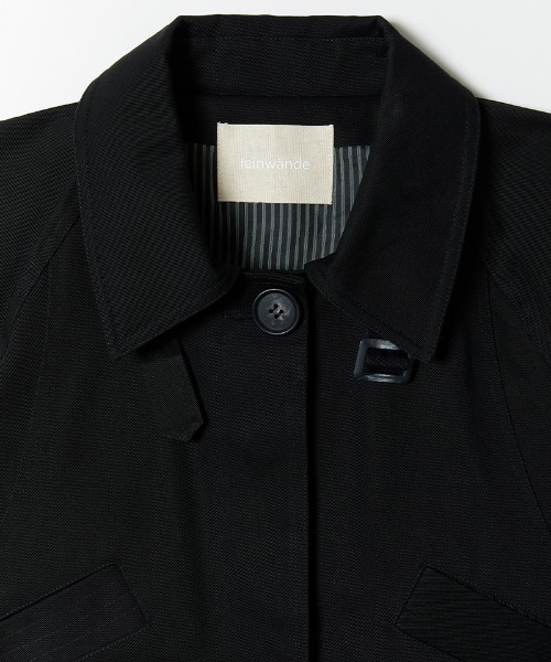 leinwande（ラインヴァンド）】Cropped Trench Jacket（ブルゾン