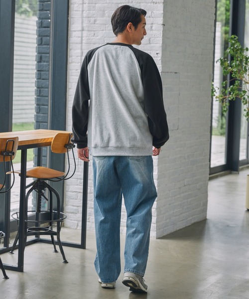 マルチファンクショナル ビッグシルエット ラグランスリーブフリース