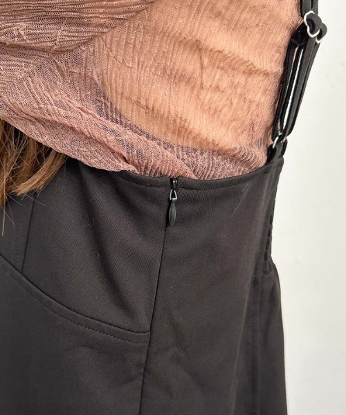 archives（アルシーヴ）の「ダブルストラップミニキャミワンピース（ワンピース・レディース・ブラック/グレイッシュベージュ/モカ・MEDIUM）」の18枚目の写真