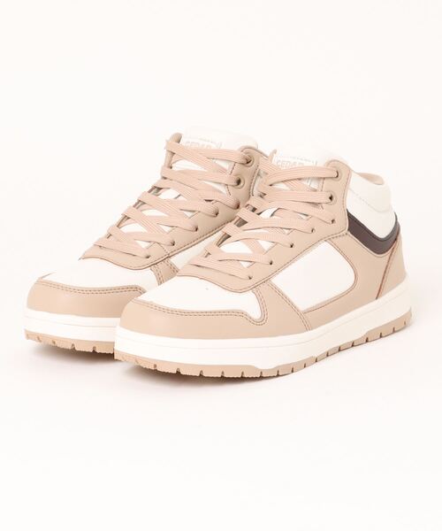 CEDAR CREST（セダークレスト ）の「【CEDAR CREST】防水 スノートレーニングシューズ（スニーカー・レディース・ブラック/ブラック×ホワイト/ベージュ/ホワイト・22.5cm/23.0cm/23.5cm/24.0cm/24.5cm/25.0cm）」の4枚目の写真