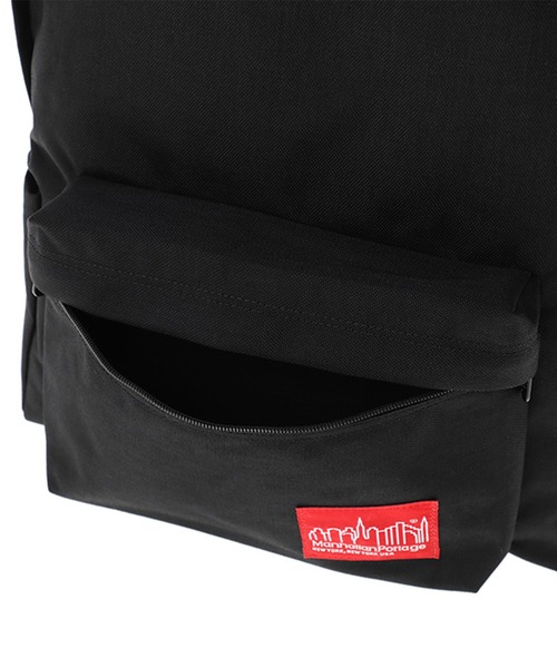Manhattan Portage（マンハッタンポーテージ）の「Big Apple Backpack Ver.3（バックパック/リュック・メンズ・ブラック・MEDIUM）」の8枚目の写真