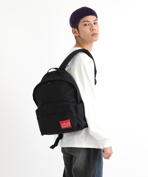Manhattan Portage（マンハッタンポーテージ）の「Big Apple Backpack Ver.3（バックパック/リュック・メンズ・ブラック・MEDIUM）」の17枚目の写真