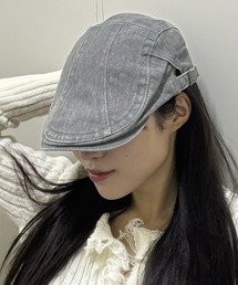 madrepadre（マドレパドレ）の「ビンテージウォッシュデニムハンチング（ハンチング/ベレー帽）」