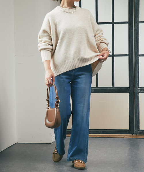 un dix cors(アンディコール)の「スライドハンドルバッグ(ショルダーバッグ・レディース・ブラウン/ベージュ/ブラック・FREE)」の8枚目の写真