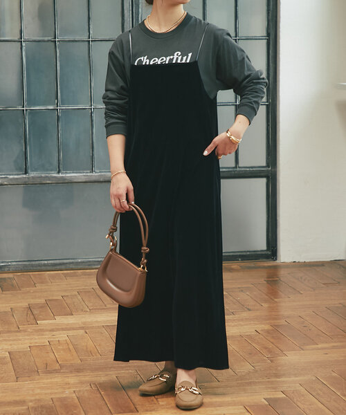 un dix cors(アンディコール)の「スライドハンドルバッグ(ショルダーバッグ・レディース・ブラウン/ベージュ/ブラック・FREE)」の10枚目の写真