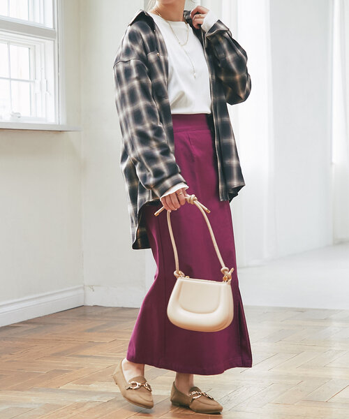 un dix cors(アンディコール)の「スライドハンドルバッグ(ショルダーバッグ・レディース・ブラウン/ベージュ/ブラック・FREE)」の21枚目の写真