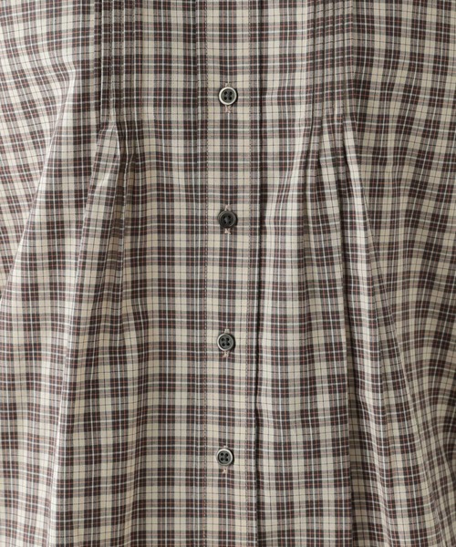 セール】《natural by clip》ポプリンフリルカラーブラウス（シャツ