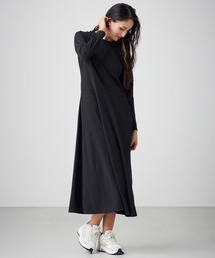 【新品】Chacott チャコットフレアワンピース　シワにならないから旅行にも 新品】Chacott チャコットフレアワンピース シワにならないから