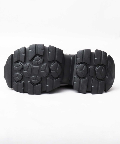 glabella(グラベラ)の「+7cm ボリュームハイソール 厚底 スニーカー アグリーシューズ(スニーカー・メンズ・ブラック・S/M/L)」の18枚目の写真