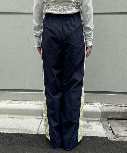 【セール】裾レース切替ナイロントラックパンツ（その他パンツ）｜CIAOPANIC（チャオパニック）