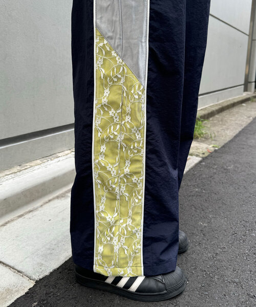 【セール】裾レース切替ナイロントラックパンツ（その他パンツ）｜CIAOPANIC（チャオパニック）