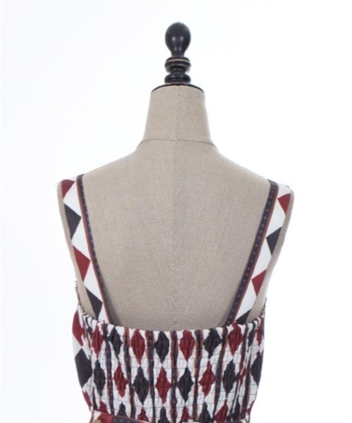 axes femme kawaii（アクシーズファムカワイイ）の「ドールズサーカスジャンスカ（ジャンパースカート・レディース・ブルー/ワイン/ブラック・MEDIUM）」の13枚目の写真