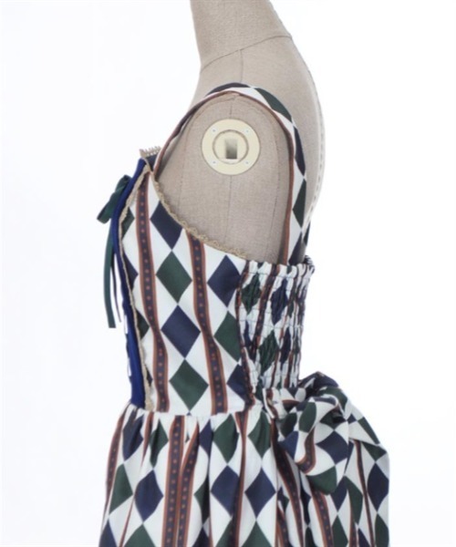 axes femme kawaii（アクシーズファムカワイイ）の「ドールズサーカスジャンスカ（ジャンパースカート・レディース・ブルー/ワイン/ブラック・MEDIUM）」の21枚目の写真