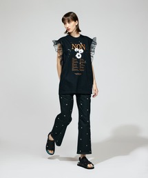 25SS】NONTOKYO ノントーキョー / フリルスリーブTシャツ