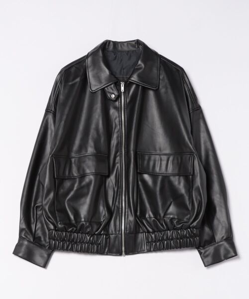 セール】【FORTPOINT/フォートポイント】フェイクレザージャケット