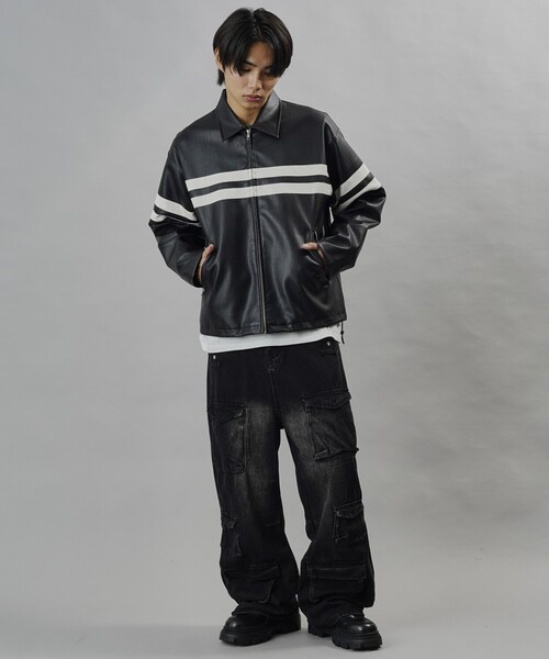 【セール】Bohemian Chop/ボヘミアンチョップ ストレートデニムカーゴパンツ【限定展開】(デニムパンツ)|PUBLUX(パブリュクス) 【セール】Bohemian Chop/ボヘミアンチョップ ストレートデニムカーゴパンツ【限定展開】(デニムパンツ)|PUBLUX(パブリュクス)