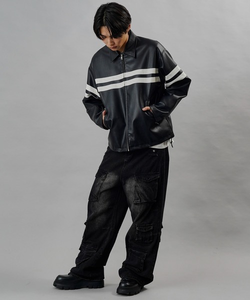 【セール】Bohemian Chop/ボヘミアンチョップ ストレートデニムカーゴパンツ【限定展開】(デニムパンツ)|PUBLUX(パブリュクス) 【セール】Bohemian Chop/ボヘミアンチョップ ストレートデニムカーゴパンツ【限定展開】(デニムパンツ)|PUBLUX(パブリュクス)