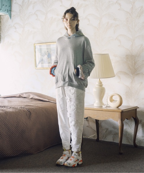 bedsidedrama(ベットサイドドラマ)の「Loose Sleeve Parka(パーカー・メンズ・ブラック/グレー・1/2)」の8枚目の写真