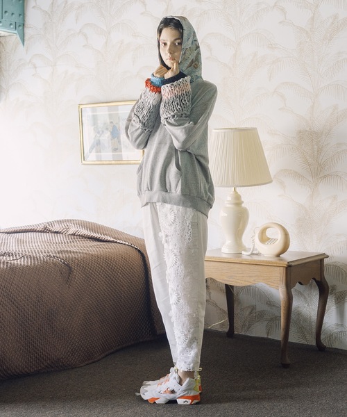 bedsidedrama(ベットサイドドラマ)の「Loose Sleeve Parka(パーカー・メンズ・ブラック/グレー・1/2)」の9枚目の写真